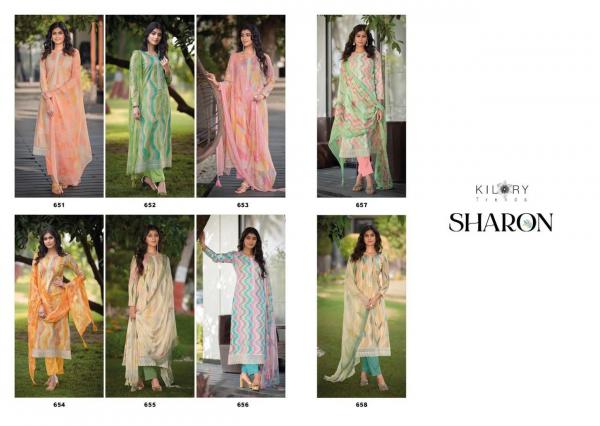 Kilory Sharon Lawn Cotton Designer Salwar Suit Collection